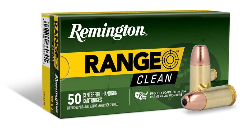 Remington Range Clean, 380 Auto, 95 Grain, Flat Nose Enclosed Base, 955 fps